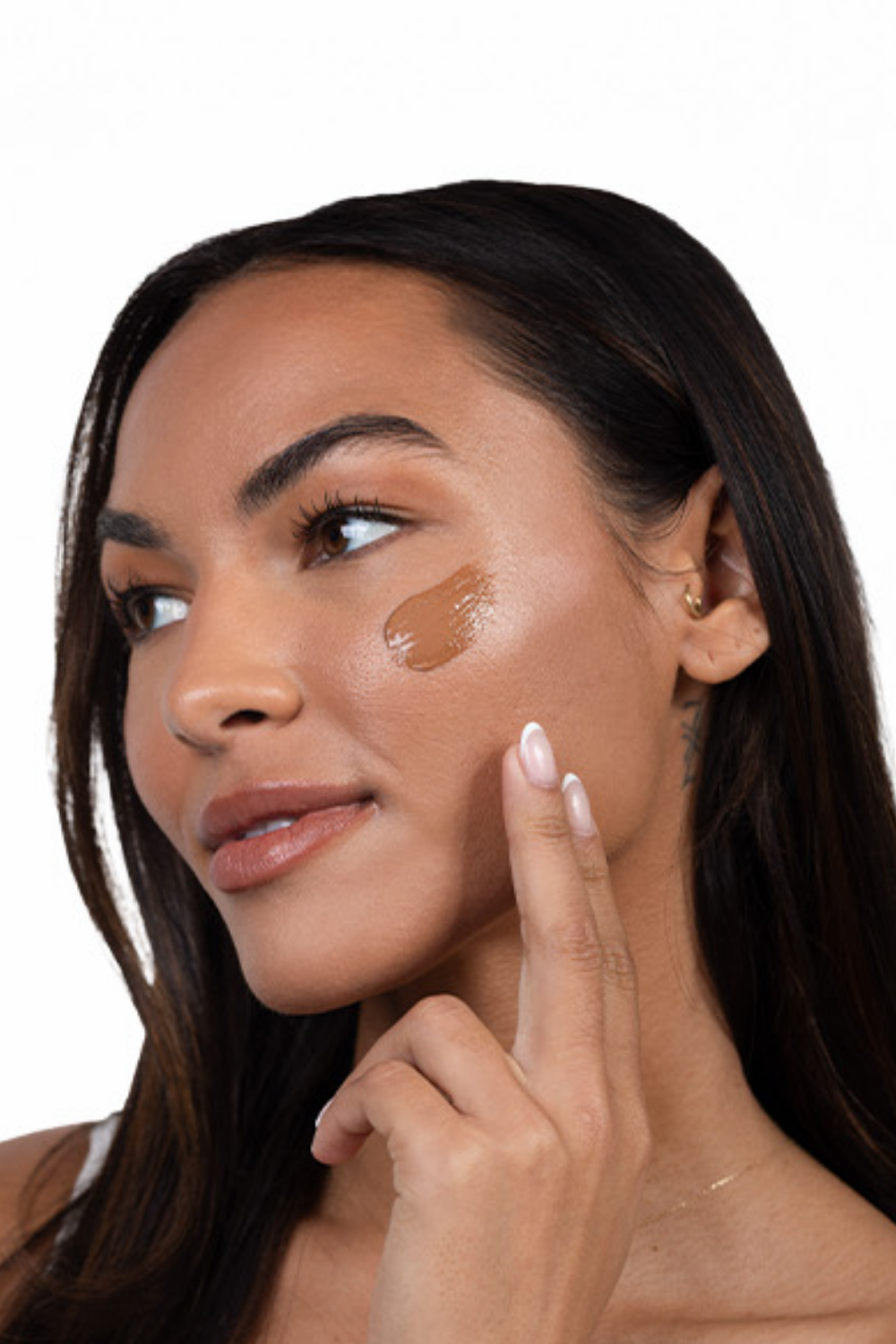 face sunscreen in action