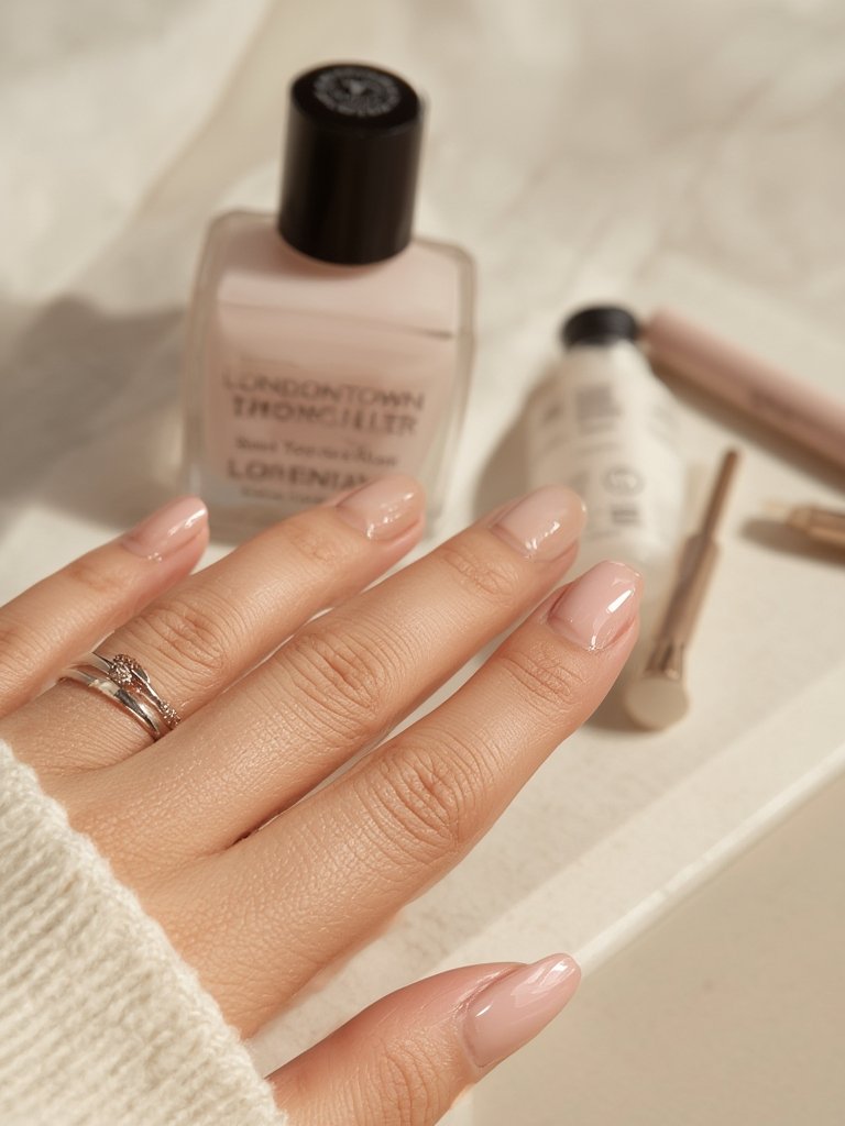 nail concealer in action