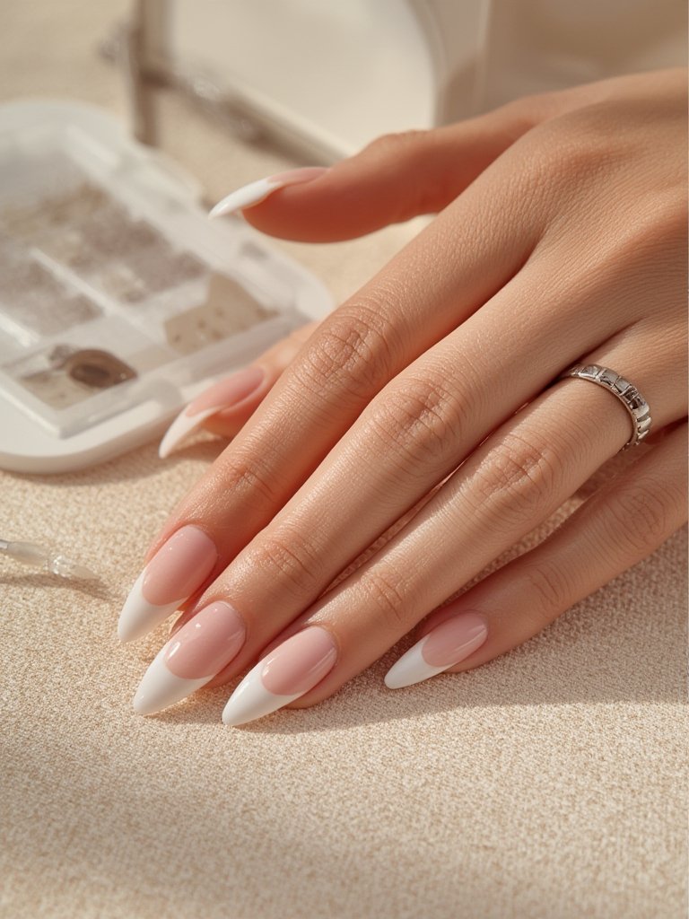 press nails in action