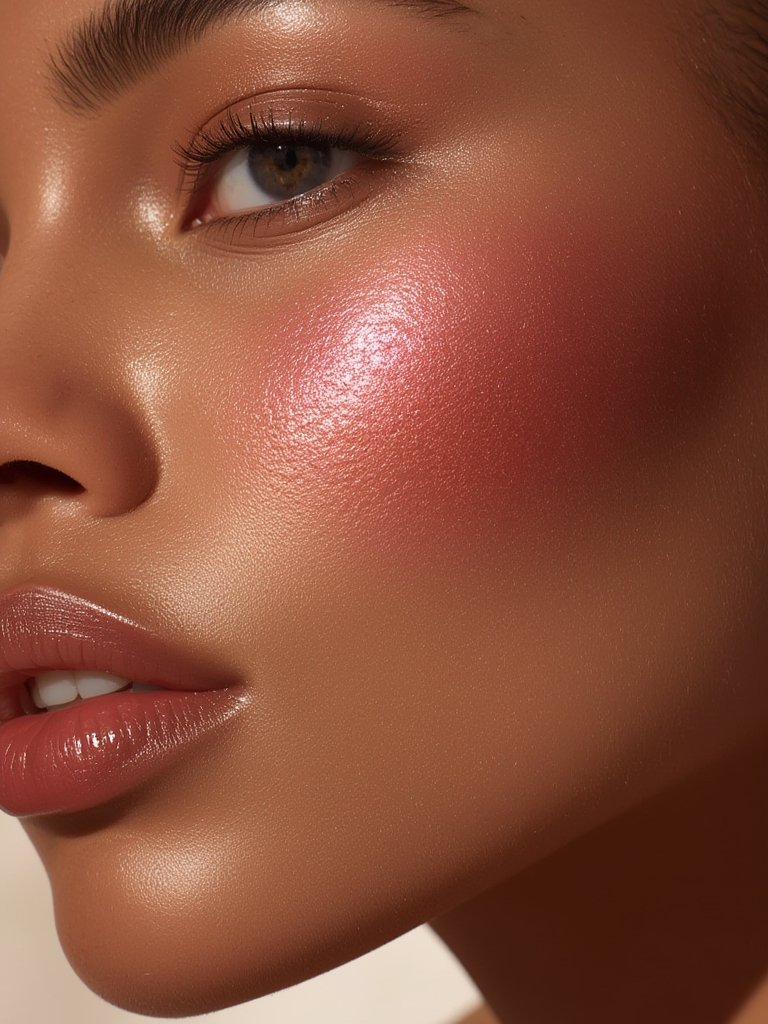 liquid blush in action